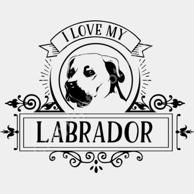 I love my labrador Thumbnail