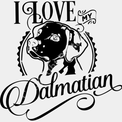 Love my dalmatian   for black dark colors Thumbnail