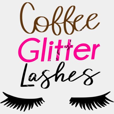 Coffee Glitter Lashes Thumbnail