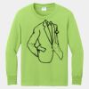 Youth Long Sleeve Core Cotton Tee Thumbnail