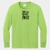 Youth Long Sleeve Core Cotton Tee Thumbnail