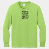 Youth Long Sleeve Core Cotton Tee Thumbnail