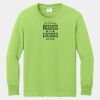Youth Long Sleeve Core Cotton Tee Thumbnail