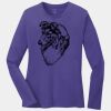 Ladies Long Sleeve Core Cotton Tee Thumbnail