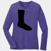 Ladies Long Sleeve Core Cotton Tee Thumbnail