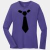 Ladies Long Sleeve Core Cotton Tee Thumbnail