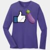 Ladies Long Sleeve Core Cotton Tee Thumbnail