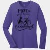 Ladies Long Sleeve Core Cotton Tee Thumbnail
