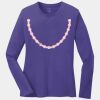 Ladies Long Sleeve Core Cotton Tee Thumbnail