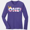 Ladies Long Sleeve Core Cotton Tee Thumbnail