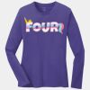 Ladies Long Sleeve Core Cotton Tee Thumbnail