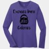 Ladies Long Sleeve Core Cotton Tee Thumbnail