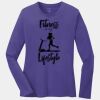 Ladies Long Sleeve Core Cotton Tee Thumbnail