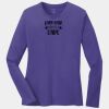 Ladies Long Sleeve Core Cotton Tee Thumbnail