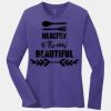 Ladies Long Sleeve Core Cotton Tee Thumbnail