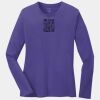 Ladies Long Sleeve Core Cotton Tee Thumbnail