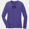 Ladies Long Sleeve Core Cotton Tee Thumbnail