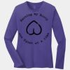 Ladies Long Sleeve Core Cotton Tee Thumbnail