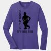 Ladies Long Sleeve Core Cotton Tee Thumbnail
