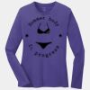 Ladies Long Sleeve Core Cotton Tee Thumbnail