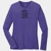 Ladies Long Sleeve Core Cotton Tee Thumbnail