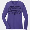 Ladies Long Sleeve Core Cotton Tee Thumbnail