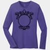 Ladies Long Sleeve Core Cotton Tee Thumbnail