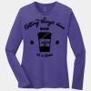 Ladies Long Sleeve Core Cotton Tee Thumbnail