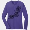 Ladies Long Sleeve Core Cotton Tee Thumbnail