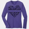 Ladies Long Sleeve Core Cotton Tee Thumbnail