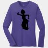 Ladies Long Sleeve Core Cotton Tee Thumbnail