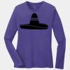 Ladies Long Sleeve Core Cotton Tee Thumbnail